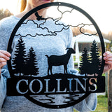 Goat Outdoor Monogram