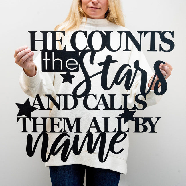 He Counts the Stars