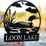 Loon Duck Monogram