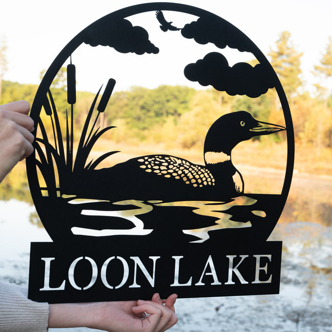 Loon Duck Monogram