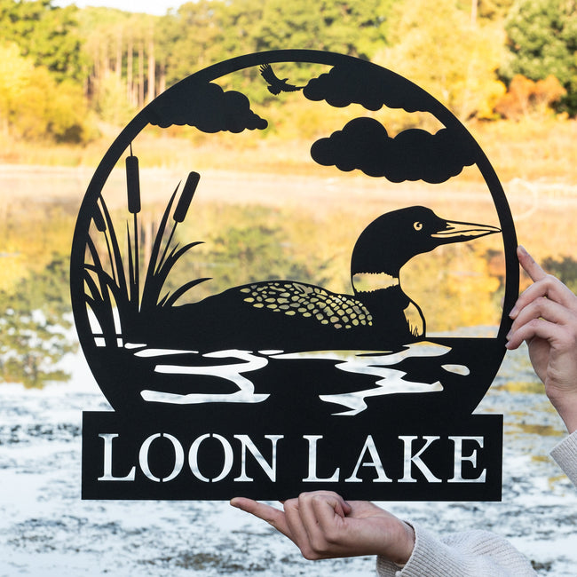 Loon Duck Monogram