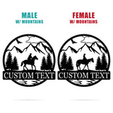 Horse Equestrian Outdoor Monogram