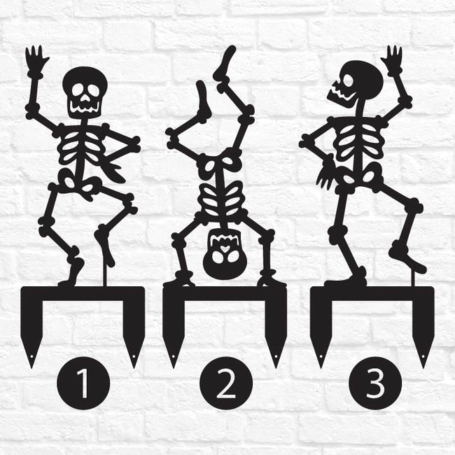 Halloween Skeleton Yard Stakes