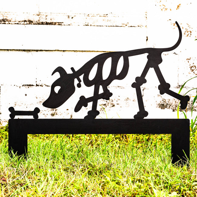 Halloween Pet Skeleton Yard Stakes