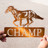 Running Horse Monogram