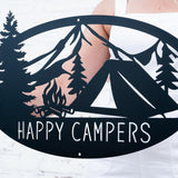 Camping Oval Monogram