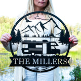 Truck Motor Home Outdoor Monogram