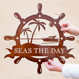 Yacht Wheel Monogram