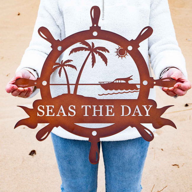 Yacht Wheel Monogram