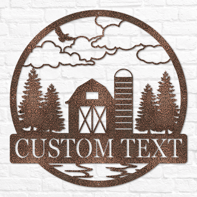 Barn Outdoor Monogram