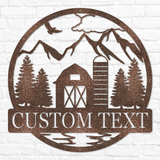 Barn Outdoor Monogram