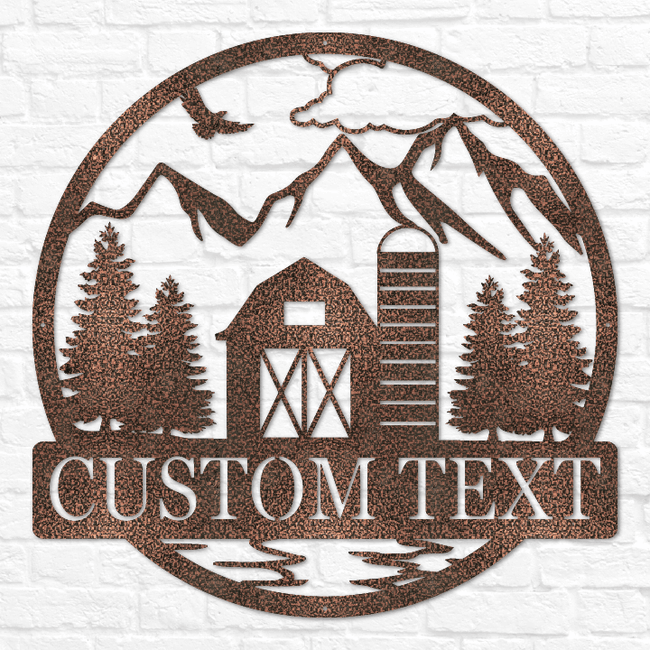 Barn Outdoor Monogram