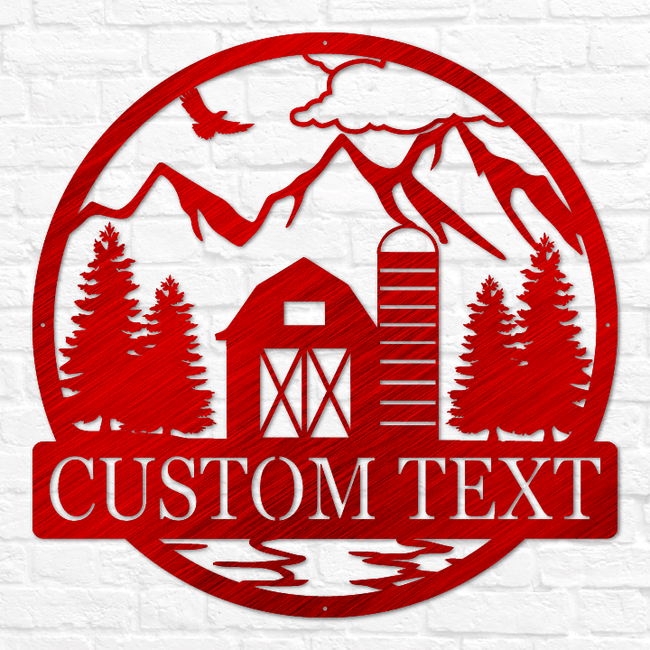 Barn Outdoor Monogram