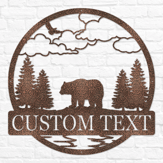 Bear Outdoor Monogram