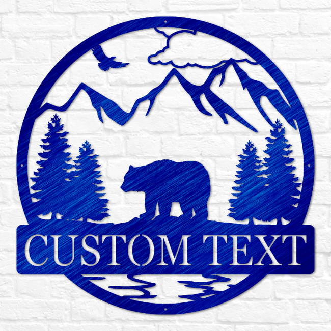 Bear Outdoor Monogram