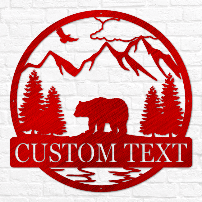 Bear Outdoor Monogram