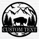 Bison Outdoor Monogram