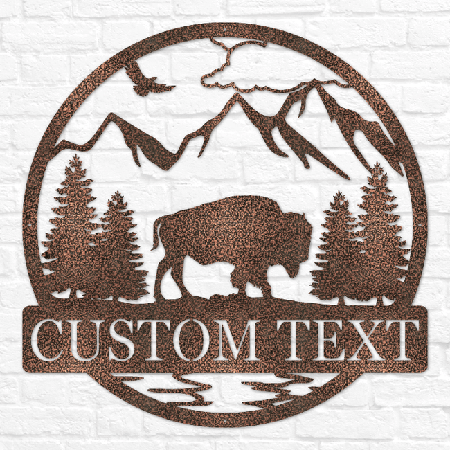 Bison Outdoor Monogram