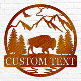 Bison Outdoor Monogram