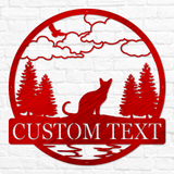 Cat Outdoor Monogram