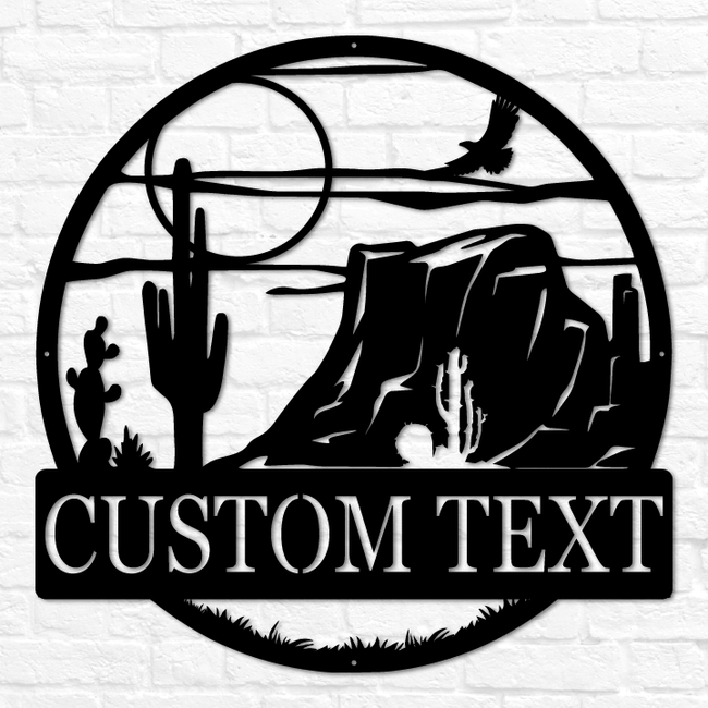 Desert Outdoor Monogram