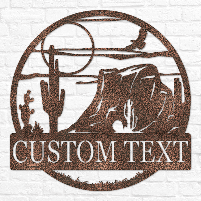 Desert Outdoor Monogram