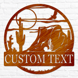 Desert Outdoor Monogram