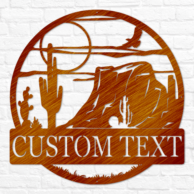 Desert Outdoor Monogram