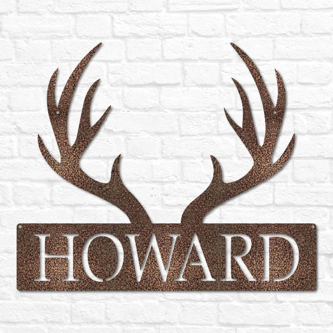 Deer Antler Monogram