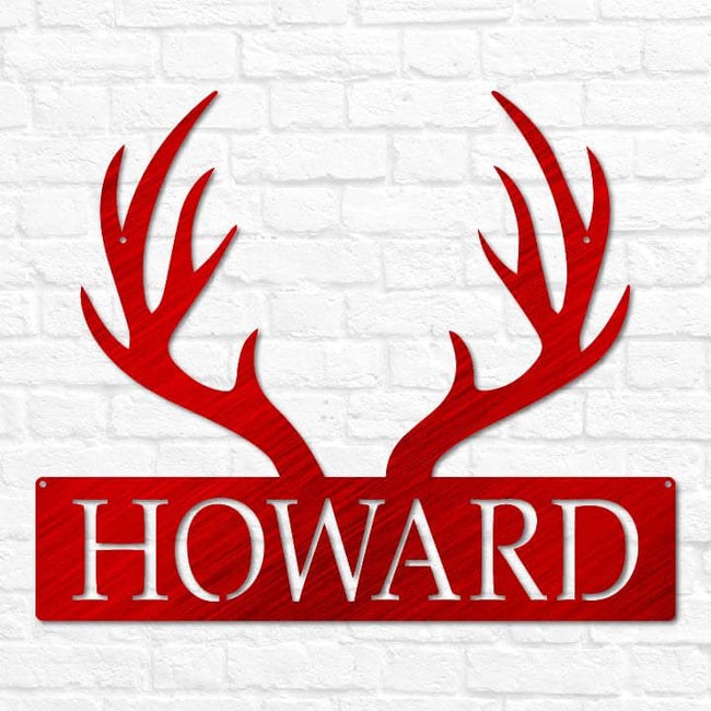 Deer Antler Monogram