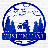 Dirt Bike Outdoor Monogram