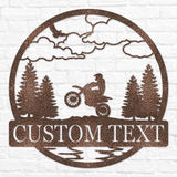 Dirt Bike Outdoor Monogram