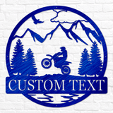 Dirt Bike Outdoor Monogram