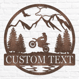 Dirt Bike Outdoor Monogram