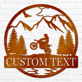 Dirt Bike Outdoor Monogram