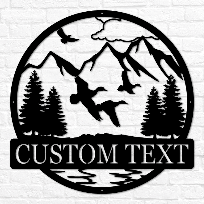 Duck Outdoor Monogram