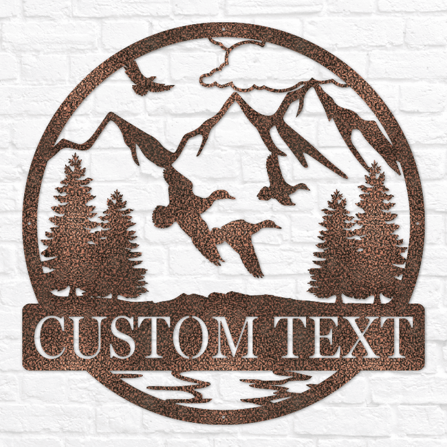 Duck Outdoor Monogram