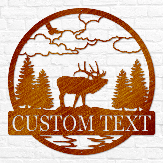 Elk Outdoor Monogram