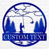 Fisherman Outdoor Monogram