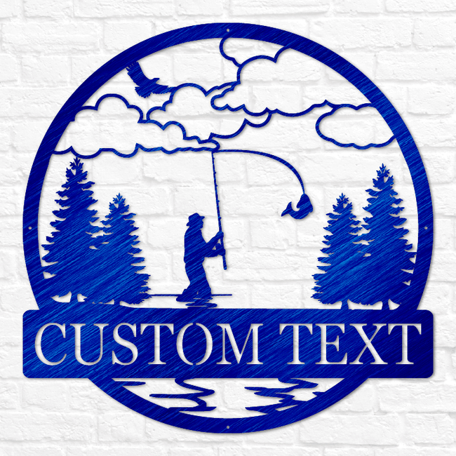 Fisherman Outdoor Monogram