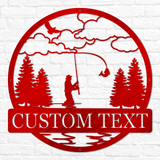 Fisherman Outdoor Monogram