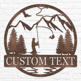 Fisherman Outdoor Monogram