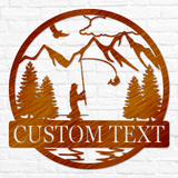 Fisherman Outdoor Monogram