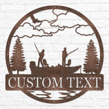 Fishing Boat Outdoor Monogram