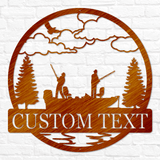 Fishing Boat Outdoor Monogram