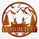 Fishing Boat Outdoor Monogram