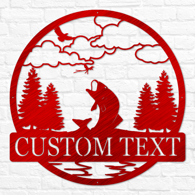 Fly Fishing Outdoor Monogram