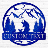 Fly Fishing Outdoor Monogram