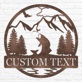 Fly Fishing Outdoor Monogram