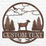 Goat Outdoor Monogram